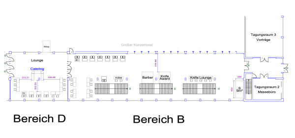 Ausstellertisch (Halle B)