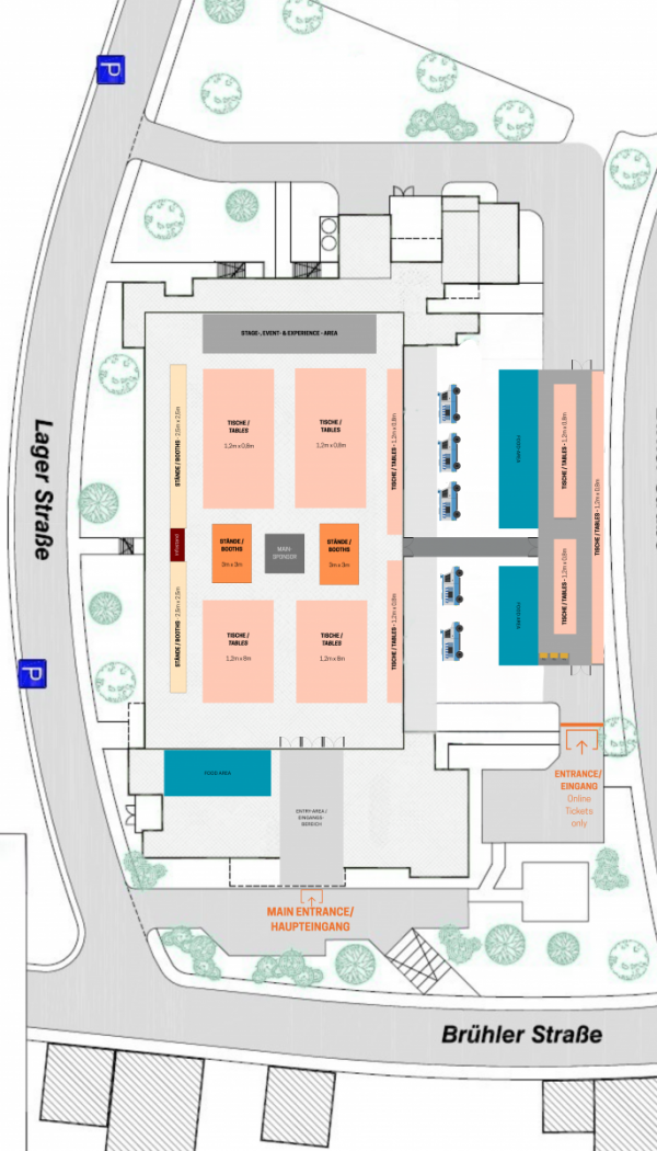 Ausstellertisch | 120 cm × 80 cm