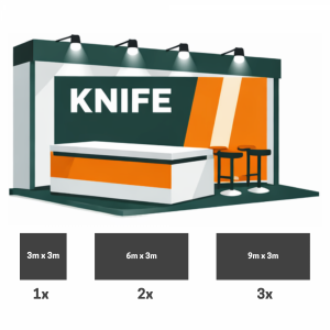 Stand | 3 m Tiefe | Hallenmitte