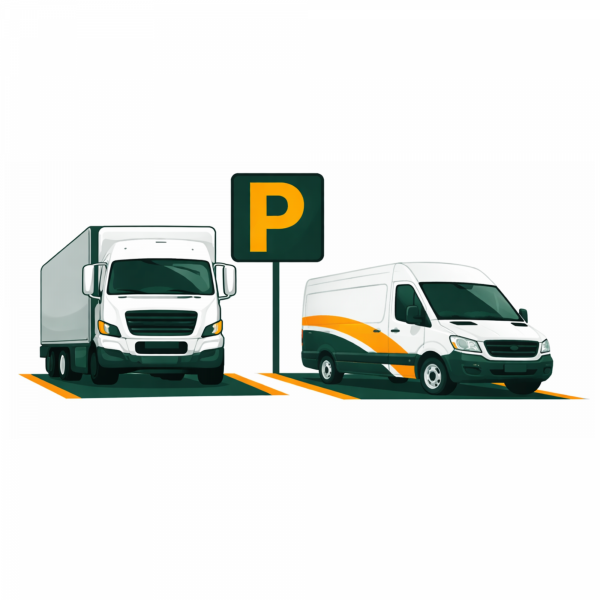 PREMIUM - Parkplätze SPRINTER & LKW