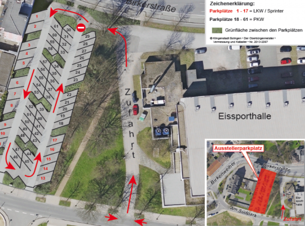 PREMIUM - Parkplätze PKW