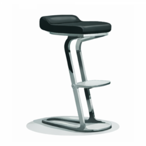Z-Barhocker mit Polster (nur für Stände!)